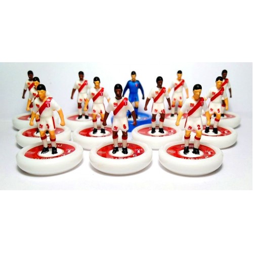 Subbuteo Andrew Table Soccer Peru 1982 World Cup on WSB Professional Bases